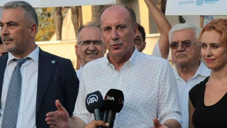 Muharrem İnce'den Millet İttifakı'na adaylık şartı