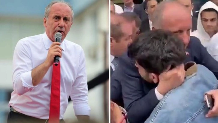 Muharrem İnce'den yeni paylaşım! Ağlayan partili gençleri teselli etti