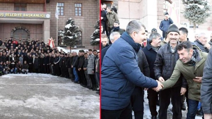 Muş Belediye Başkanı Feyat Asya, personellerinin yüzünü yine güldürdü! Sürekli işçilerin maaşlarına