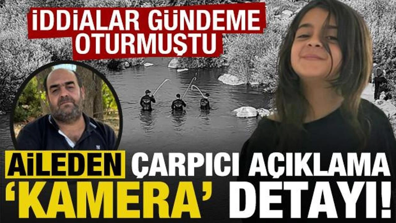 Narin Güran cinayetiyle ilgili aileden çarpıcı açıklama! Dikkat çeken kamera detayı...