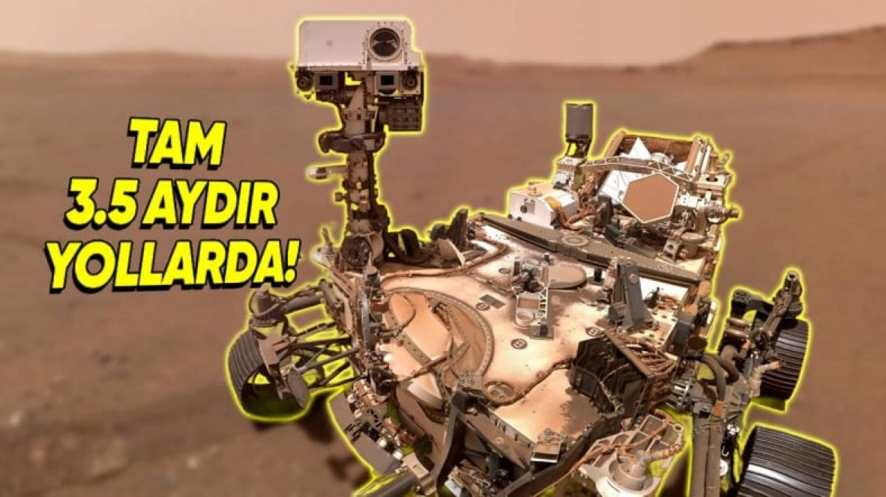 NASA'nın Mars Aracı 3.5 Aylık Tırmanışını Tamamladı