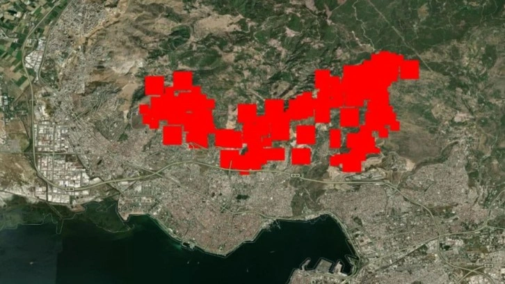 NASA'nın yangın haritasında İzmir alarm veriyor