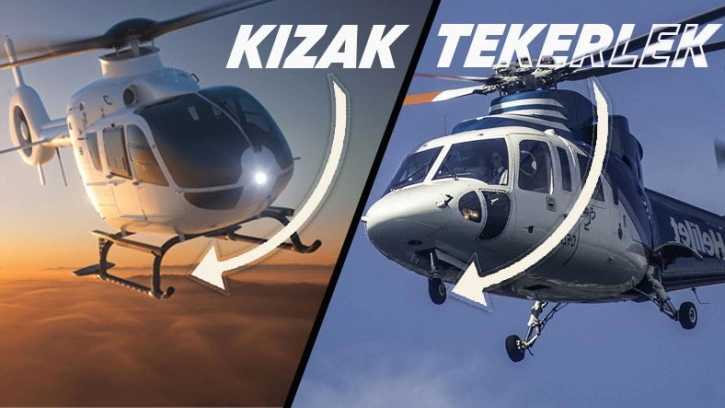 Neden Bazı Helikopterlerde Tekerlek, Bazılarında Kızak Olur? - Webtekno