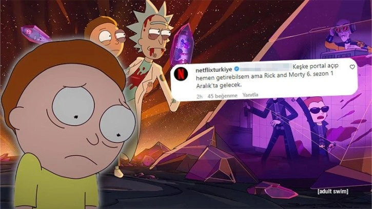 NetflixRick and Morty’nin 6. Sezonunu Sessizce Erteledi