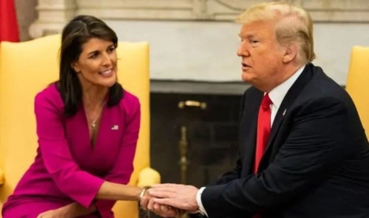 Nikki Haley 2024 başkanlık yarışında Trump'a rakip