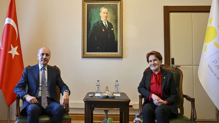 Numan Kurtulmuş, Meral Akşener’i ziyaret etti