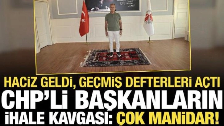 Odası haczedildi, geçmiş defterleri açtı: CHP'li başkanların ihale kavgası