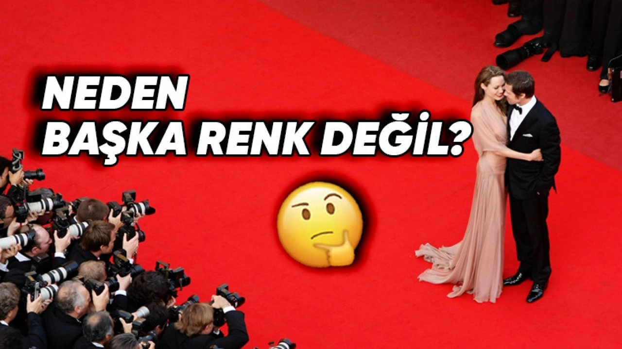 Ödül Törenlerinde Neden Sadece Kırmızı Halı Kullanılıyor?