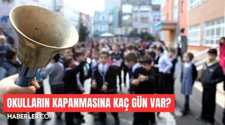 Okulların kapanmasına kaç gün var SAYAÇ (10 Kasım) Okullar ne zaman, hangi tarihte kapanacak?