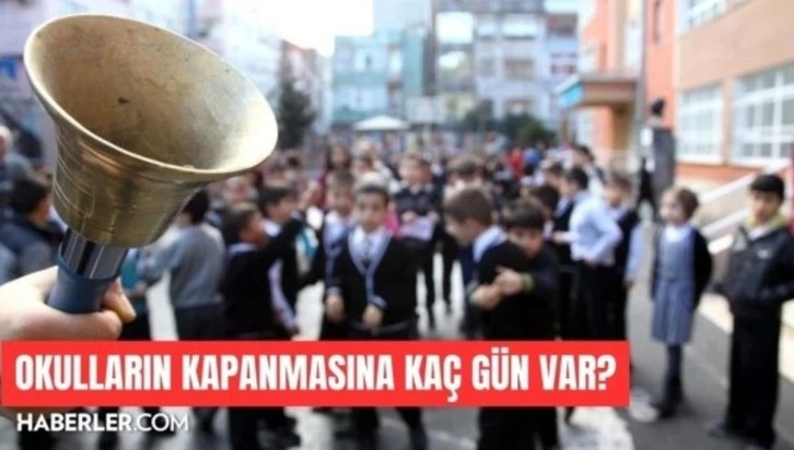 Okulların kapanmasına kaç gün var SAYAÇ (24 Ekim) Okullar ne zaman, hangi tarihte kapanacak?