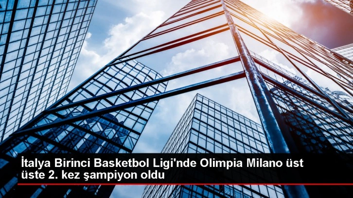 Olimpia Milano İtalya Basketbol Ligi Şampiyonu