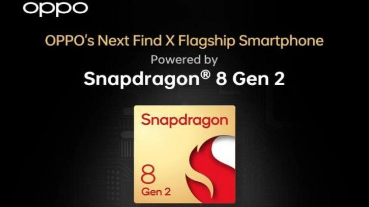 OPPO'nun Yeni Find X Serisi Modeli, Snapdragon 8 Gen 2 Mobil kullanacak