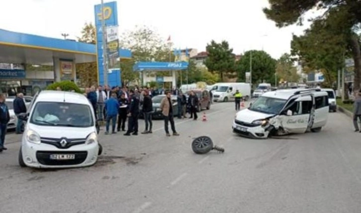 Ordu'da trafik kazası: 2 yaralı