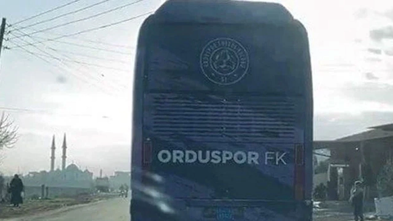 Orduspor otobüsü neden Suriye'de? Kulüpten açıklama geldi