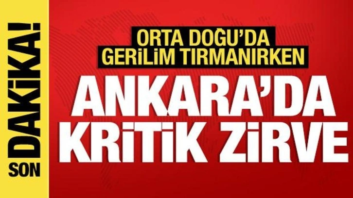 Orta Doğu'da gerilim artarken Ankara'da kritik zirve! Erdoğan ile Al Sani görüşüyor