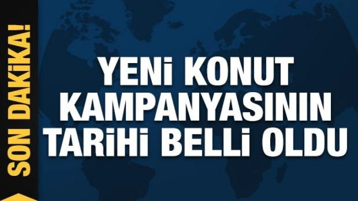 Orta gelirliye konut kampanyasında tarih belli oldu