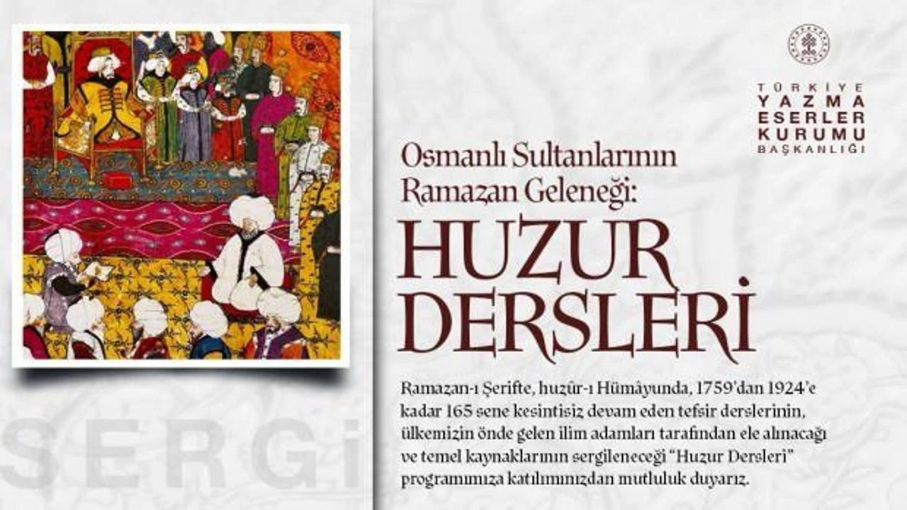 Osmanlı sultanlarının Ramazan geleneği: Huzur Dersleri