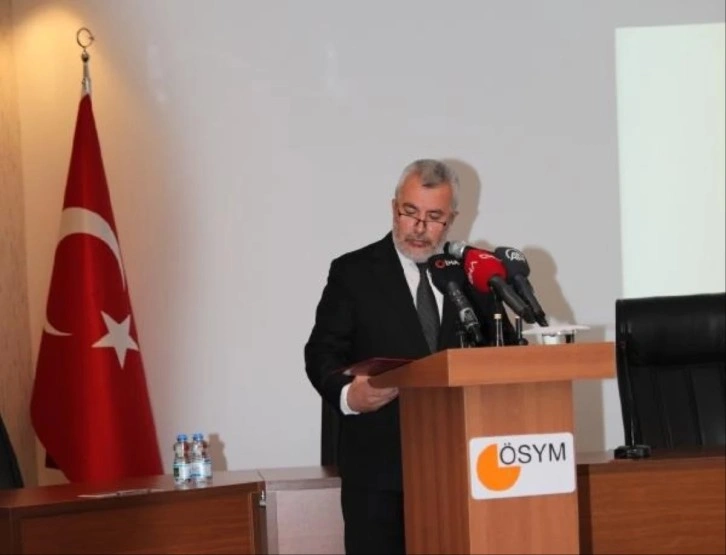 ÖSYM Başkanı: Adaletin tesis edildiği yeriz