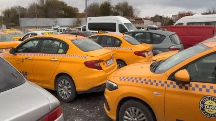 Otoparklarda taksi yoğunluğu