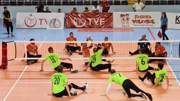 Oturarak Voleybol Süper Ligi'nde Karadeniz Ereğli Belediyespor şampiyon oldu