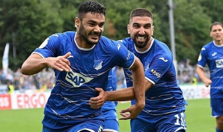 Ozan Kabak Hoffenheim'e golle 'Merhaba' dedi