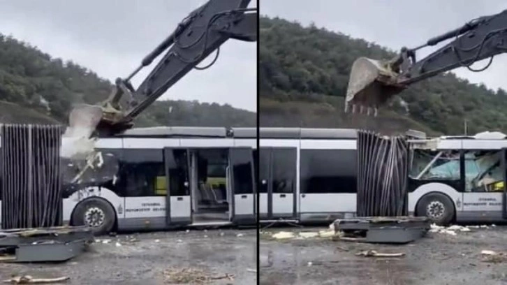 Parçalanan metrobüs görüntüsü tepki çekmişti… Ayrıntılara Haber7 ulaştı