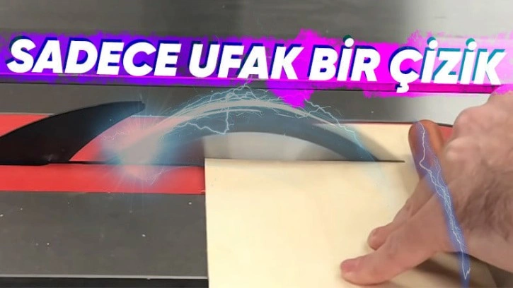 Parmak Değince Duran Elektrikli Testereler Nasıl Çalışıyor?