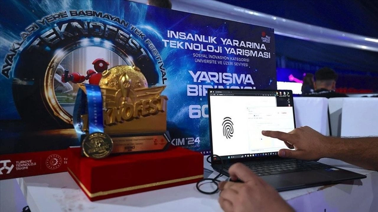 "Parmak izi" ile spor becerilerini keşfeden yazılıma TEKNOFEST'ten ödül