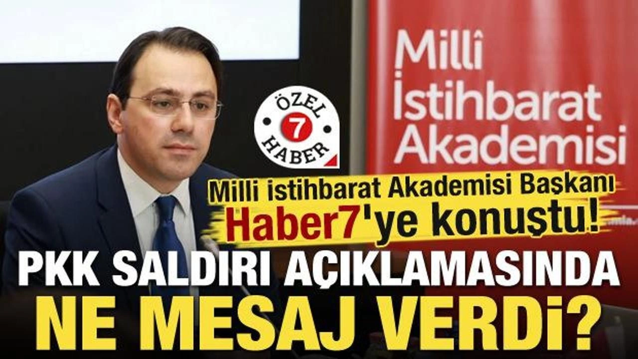 PKK saldırı açıklamasında ne mesaj verdi! MİA Başkanı Köse Haber7'ye konuştu