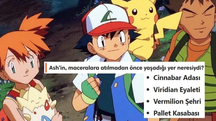 Pokemon'u Ne Kadar İyi Hatırlıyorsun? [Test]