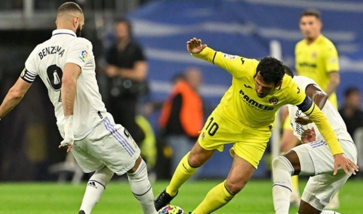 Real Madrid evinde Villarreal'e yenildi