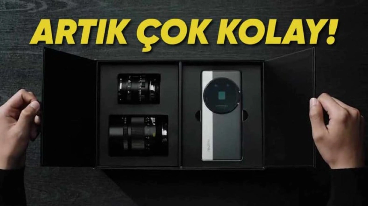 realme, Akıllı Telefon Kameraları İçin Değiştirilebilir Lens Konsepti Tanıttı