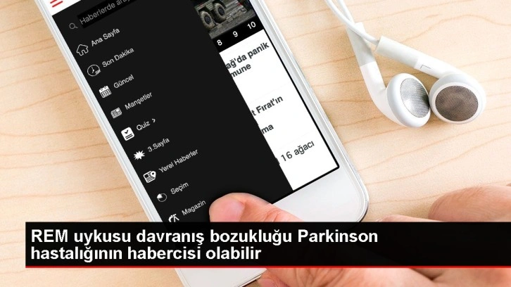 REM uykusu davranış bozukluğu Parkinson hastalığının habercisi olabilir