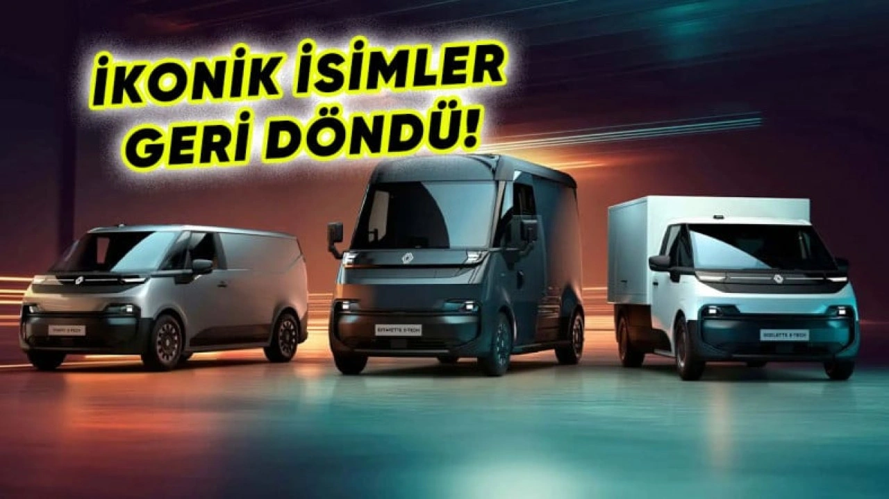 Renault'tan Ultra Fütüristik Tasarımlı Hafif Ticari Araçlar