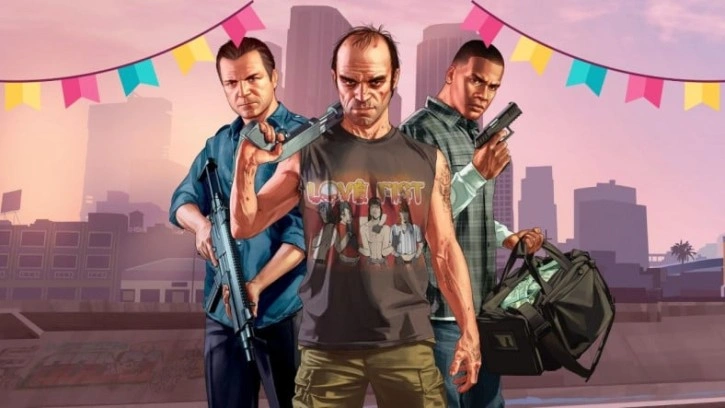 Rockstar Games, GTA V'in 10. Yaş Gününü Kutluyor - Webtekno