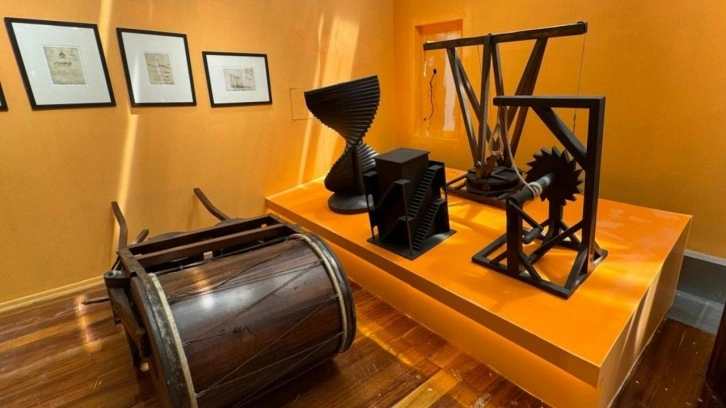 'Rönesans Dehası Leonardo da Vinci Keşif' sergisi Lale Müzesi’nde açıldı