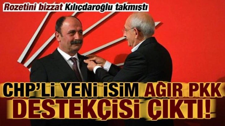 Rozetini bizzat Kılıçdaroğlu takmıştı: CHP'li yeni isim ağır PKK destekçisi çıktı!