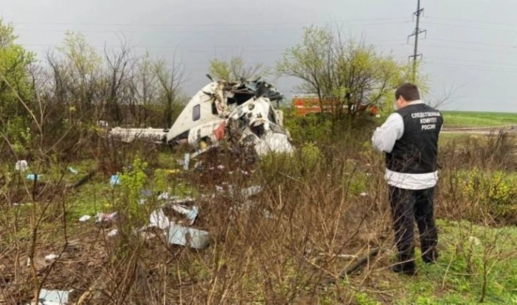 Rusya'daki helikopter kazasında 1 kişi öldü