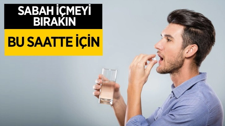 Sabah içmeyi bırakın işte tansiyon ilaçlarını içmek için en ideal saat