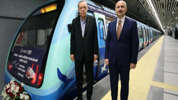 Sabiha Gökçen metro hattı yolcu sayısı 1.4 milyona yaklaştı