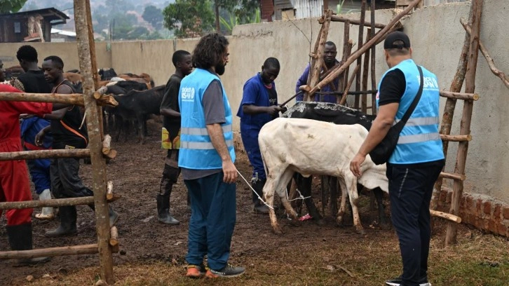 Sadece İnsan Uluslararası Yardım Derneği, Uganda'da 5 bin aileye kurban eti dağıttı