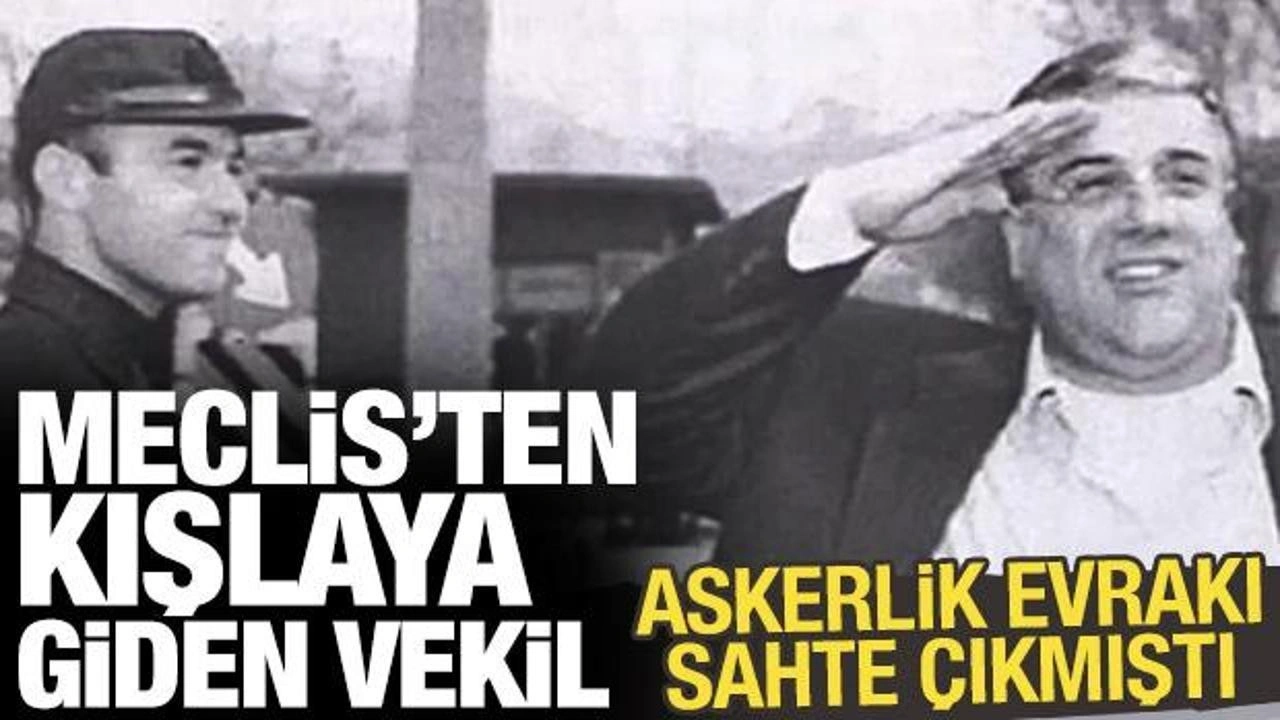 Sahte diploması yakalanan Devlet Bakanı Bahattin Şeker, TBMM'den askere gitmişti