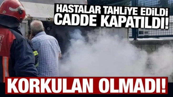 Sakarya'da oksijen yüklü tankerde sızıntı ekipleri harekete geçirdi!