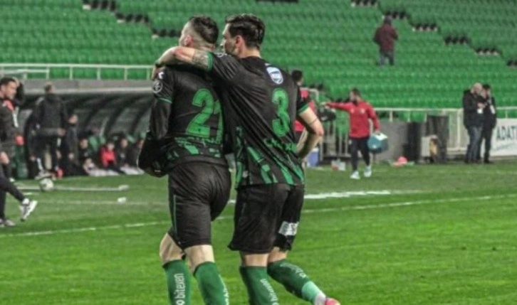 Sakaryaspor, sahasında kazandı