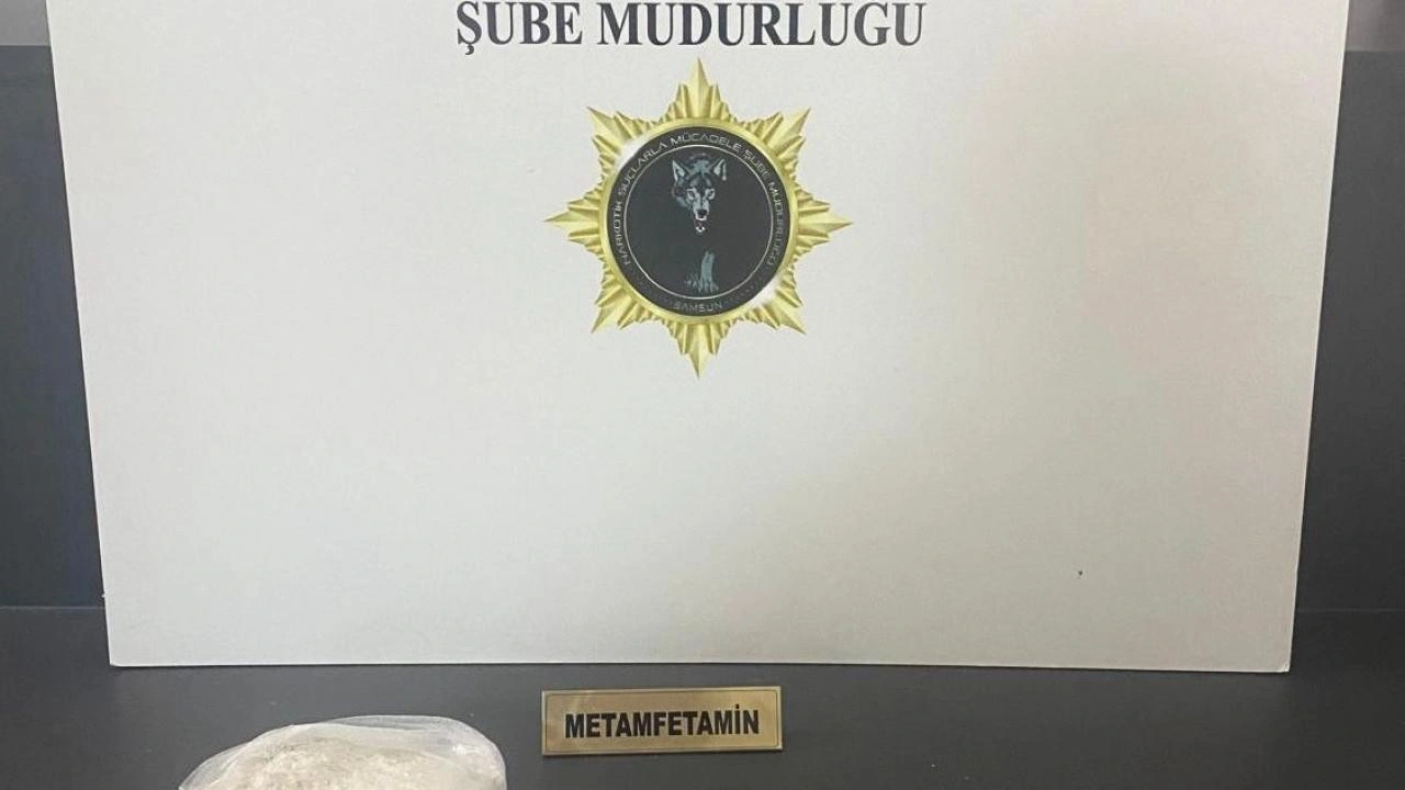 Samsun'da 730 gram metamfetamin ele geçirildi