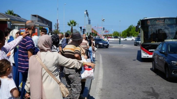 Samsun'un yeni dolmuş tarifesi