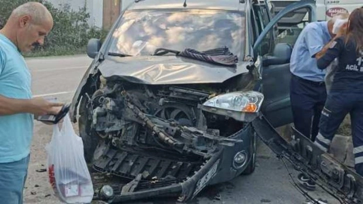 Samsun'da trafik kazası: 4 yaralı