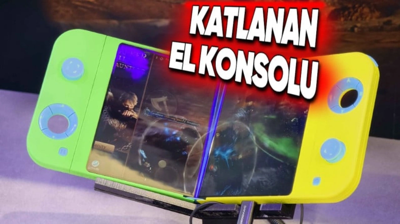 Samsung'dan Katlanabilir Ekranlı El Konsolu: Flex Gaming