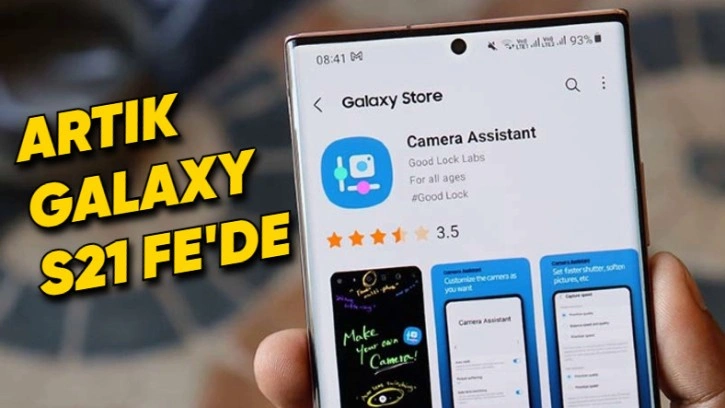 Samsung'un Kamera Asistanı Uygulaması Galaxy S21 FE'ye Geldi