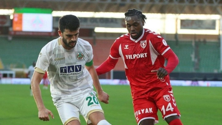 Samsunspor, Alanyaspor'u devirdi, kupada turladı